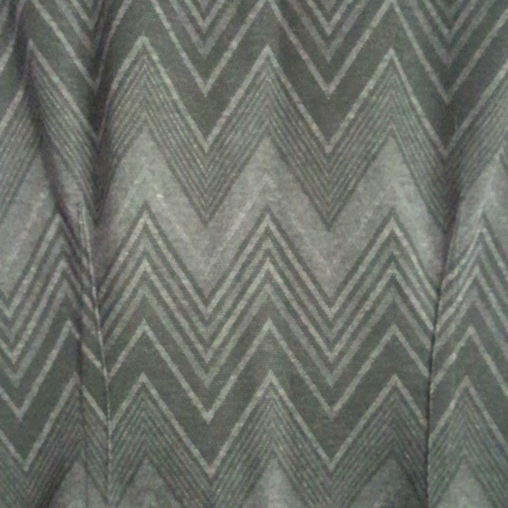 Nine West, Black / Gray Chevron, Sheath Dress - Picture 6 of 7
